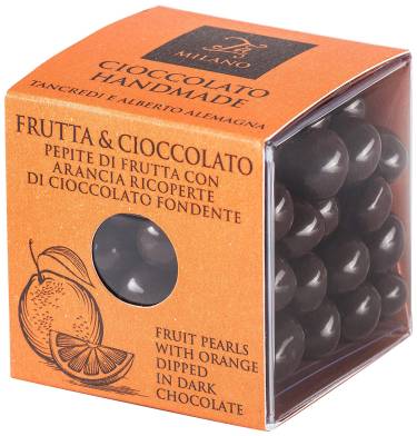 Bomboane cu ciocolata neagra si portocale - Frutta & Cioccolato | T‘a Milano